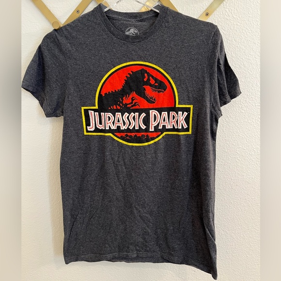 Jurassic Park Logo Tee Shirt Men’s Small - Picture 2 of 5